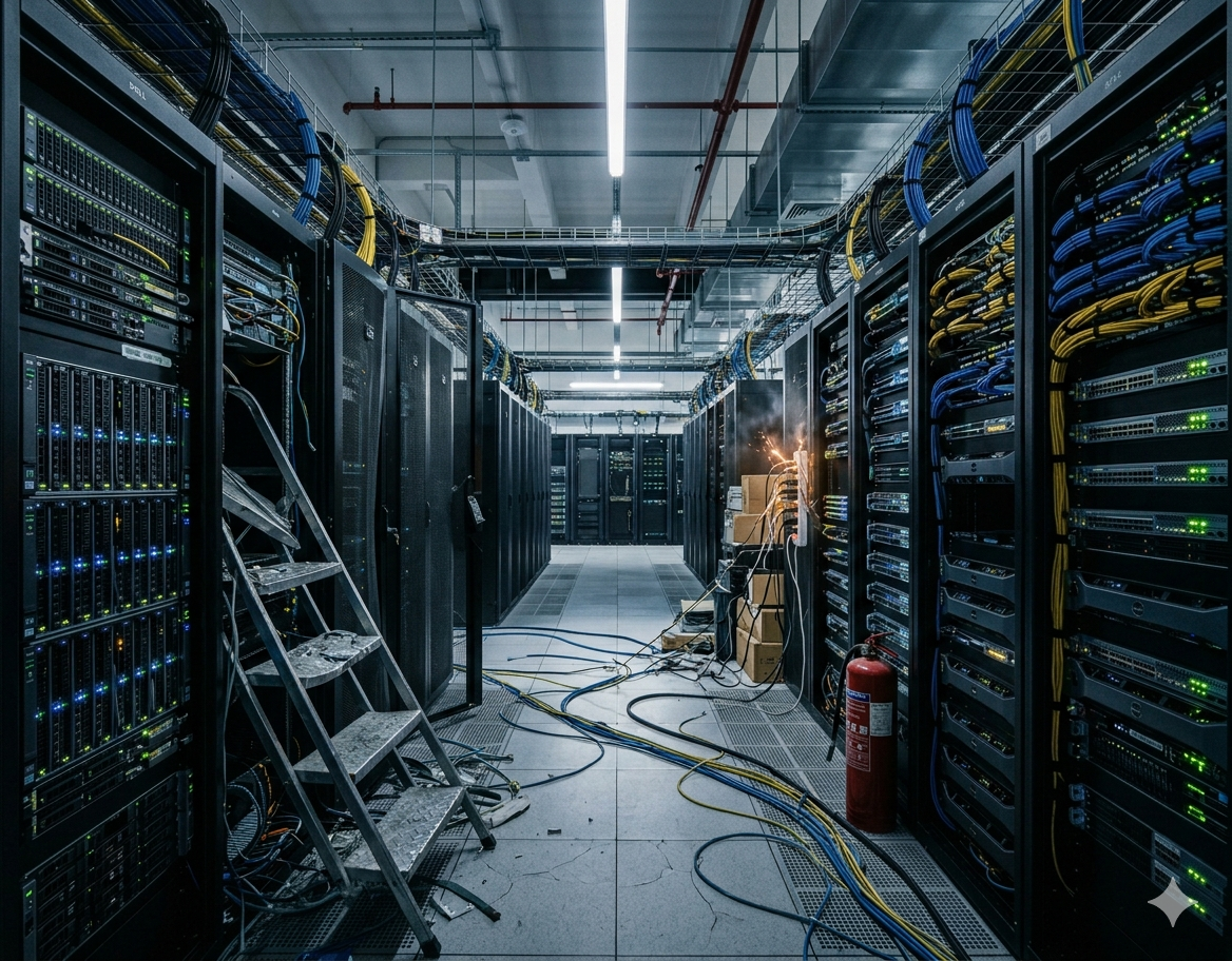 Area kerja server room